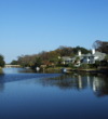 You tee off over this canal on the 13th hole on the Hills Course at Palmetto Dunes Resort.