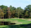 The 18th green at Palmetto Hall Plantation's Hills Course offers little bailout room.