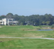 The par-4 11th hole on Palmetto Dunes Resort's Oceanfront Course features trouble on the right.
