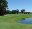 No. 12 at Old South Golf Links tempts long hitters to cut the corner on the dogleg left.