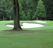 Trying to get to Cotton Dike's 10th green from the right is nearly a lost cause.