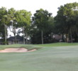 The first hole at Morgan River at Dataw Island Golf Course slightly rattles you with a large, deep bunker to the left of the green.