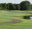 The fifth hole at Morgan River at Dataw Island Golf Course puts a large bunker seemingly in the middle of the fairway and water right. Leave your driver in the bag.
