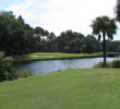The 17th hole on the Fazio course at Palmetto Dunes Oceanfront Resort is truly the memorable closing hole on the golf course, a sassy par 3 over a canal.