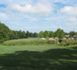 The third hole on the Fazio course at Palmetto Dunes Oceanfront Resort puts the water carry up front and a tiny window on the fairway between bunkers. 