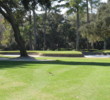 No. 14 at Harbour Town Golf Links is a hole you might never forget. Room for a sound approach shot is microscopic, then there is the massive fore bunker below the tie-surrounded green.