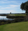 Harbour Town Golf Links's 17th hole combines hazards with beautiful distractions to challenge any golfer.