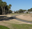 Ocean Point Golf Links' 13th hole provides a lot of visual distractions off the tee. On the front tees, the trees on the left pose a hazard.