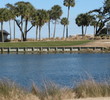 Ocean Point Golf Links' 15th green is large, but there are a lot of factors in play, primarily wind from the ocean.