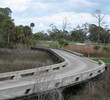 Many of the cart paths on the Ocean Creek golf course at Fripp Island Resort are suspended over marshland.