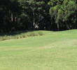 The approach to the ninth hole at Robber's Row at Port Royal Golf Club puts water and mounds in your way.