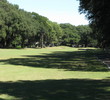 There isn't a lot of room for your drive on the short par-4 third hole at Robber's Row at Port Royal Golf Club. Maybe a fairway wood is a better idea off the tee.