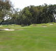 Bunkers are raised and lowered near the green on No. 7 on the Dye course at Colleton River Plantation.