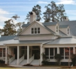 This building holds a restaurant and locker rooms at the Oldfield Golf Club near Bluffton. 