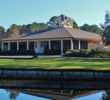 The clubhouse at Hilton Head National Golf Club sits in an idyllic spot. 