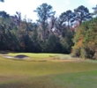 The seventh hole at Hilton Head National Golf Club is short but tricky. 