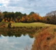 The 13th hole is another strong par 3 at the Sanctuary Golf Club at Cat Island in Beaufort, South Carolina.