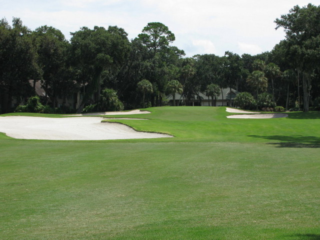 Palmetto Dunes resort - Fazio golf course - hole 18