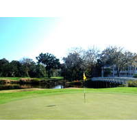 A look back from the second green on the Hills Course at Palmetto Dunes Resort.