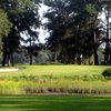 A view of green protected by bunkers at Sanctuary Golf Club
