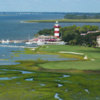 View from 18th at Harbour Town Golf Links at Sea Pines Resort