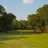 A view of a fairway at Long Cove Club