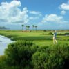 A view of a tee from Ocean Point at Fripp Island Resort