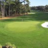 A view of the green #6 at Harbour Town Golf Links from Sea Pines Resort.