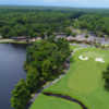 Aerial view from Shipyard Golf Club