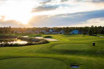 A view from tee #14 at Hampton Hall Club.