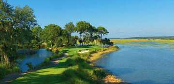 A view of a fairway at Old Tabby Links