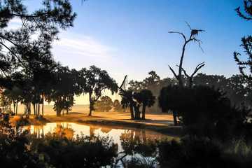 A dawn view from Callawassie Island Club