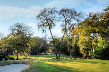 A view of a hole at Haig Point Club